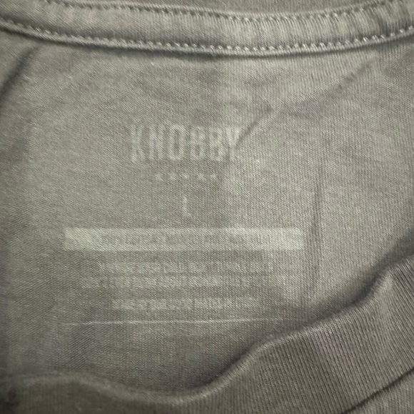 Knobby Vintage Black Coachella Rocker Muscle Tank Size Large - Picture 2 of 3